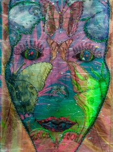 Butterfly woman 9" X 12"